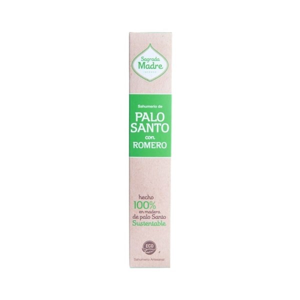 Sahumerio Sagrada Madre de Palo Santo Con Romero x 8 un #1