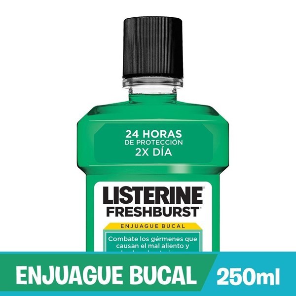 Listerine Enjuague Bucal Fresh Burst 250 ml alt
