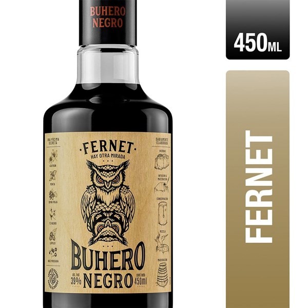 Fernet Buhero Negro 450 ml #1