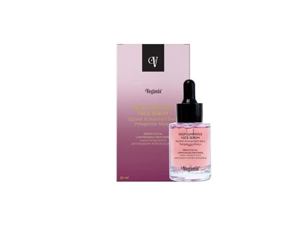 Veganis Serum Facial Luminosidad Profunda Maqui Berry 30 ml