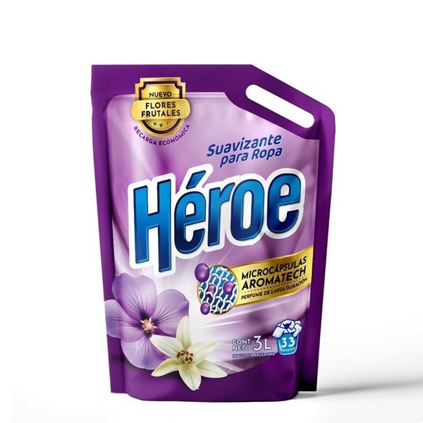 Heroe Suavizante Flores Frutales Doypack 3 Lt. #1