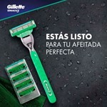 Gillette 3 mach Sensitive Afeitadora Recargable, 1 Unidad #4