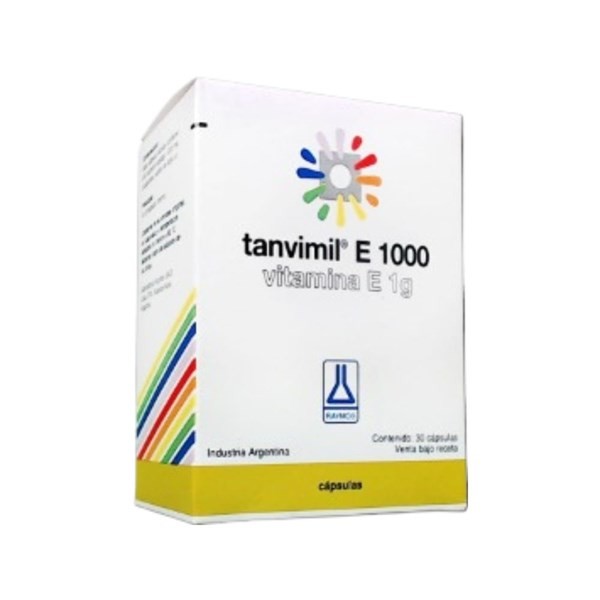 Megalabs Tanvimil E 1000 Mg + Vitamina E x 30 Cáps #1