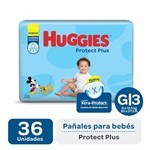 Huggies Pañales Protec Plus Talle g (36 Unidades) #1