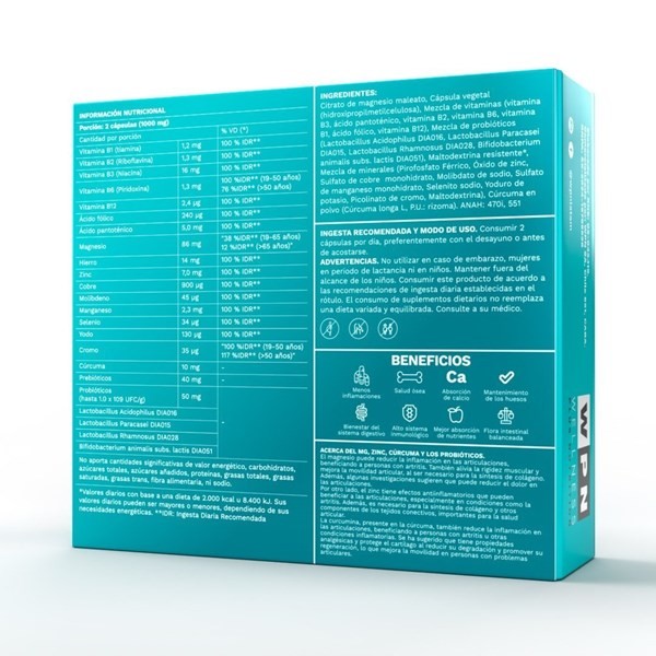 Suplemento Wpn Probiolife Flex x 30 caps alt