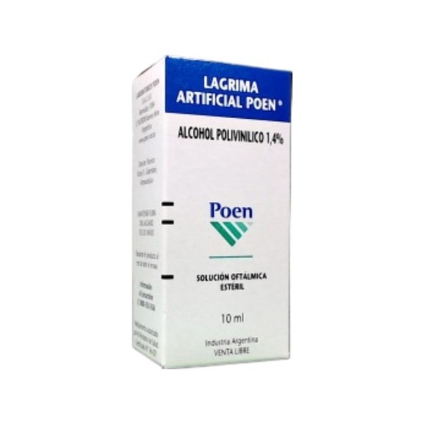 Poen Lágrima Artificial Sodio,Cloruro + Asoc. Colirio x 10 ml #1