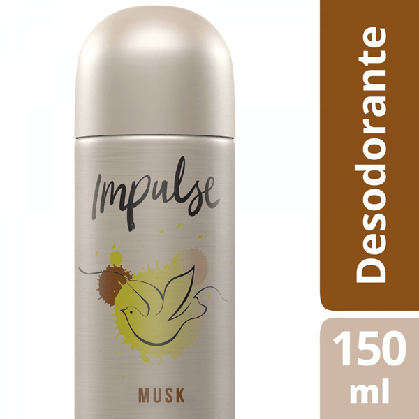 Impulse Desodorante en Aerosol Musk 98 gr #1