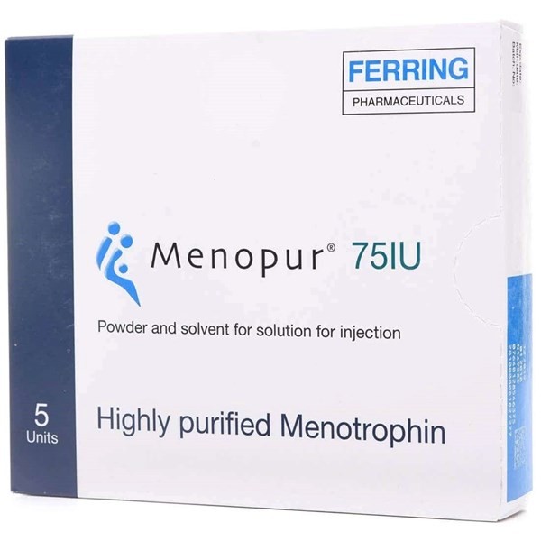 Menopur 75 IU | 5 ampollas | Menotropina #1