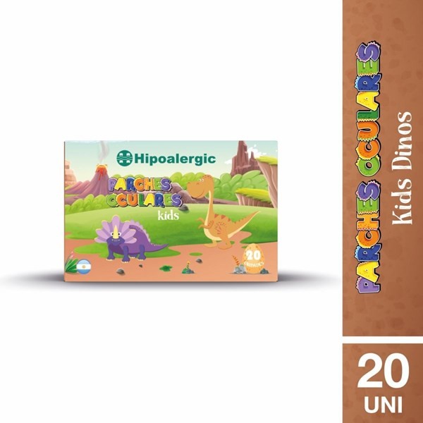 Hipoalergic Parche Ocular Kids Dinos (20 Unidades) #1