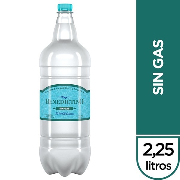 Mir Agua de Mesa Benedictino Sin Gas 2,25 lt #1