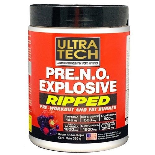 Suplemento Dietario Ultra Tech Pre N.O. Explosive Ripped x 360 g #1