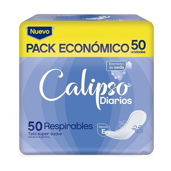 Calipso Protector Diario Respirable (50 Unidades) alt