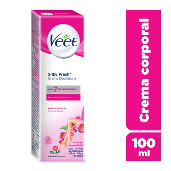 Crema Depilatoria Corporales Piel Normal Veet 1u