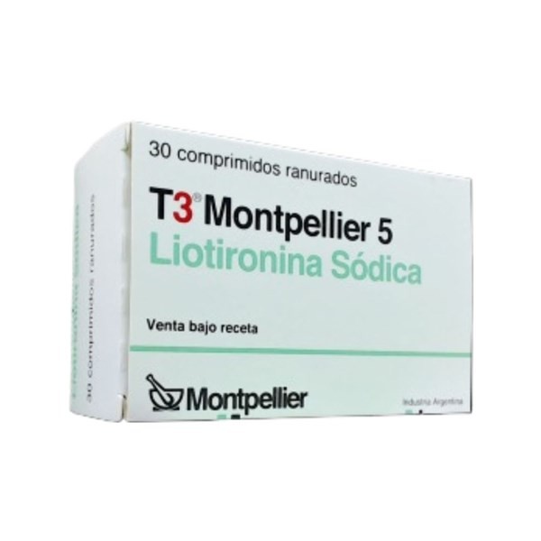 T3 Liotironina Montpellier 5 x 30 Comp #1