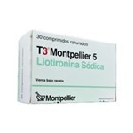 T3 Liotironina Montpellier 5 x 30 Comp #1