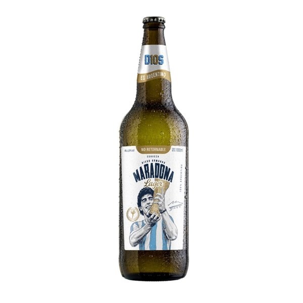 Cerveza Rubia Maradona 1 Lt. #1