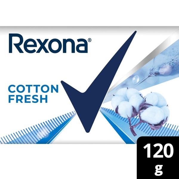 Jabon de Tocador Rexona Cotton Fresh 120 gr #1