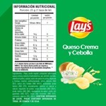 Papas Fritas Lays Queso Y Cebolla 85 G #3