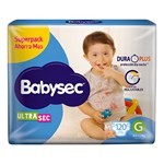 Pañales Babysec Ultra Talle G |120 Unidades #1