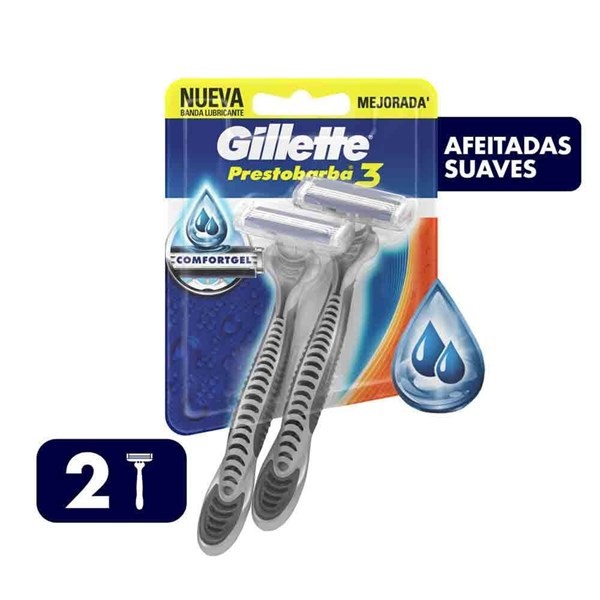 Afeitadora Con Afeitadas Suaves Prestobarba3 2 un #1