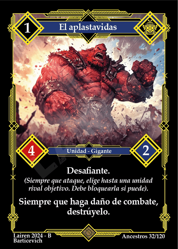 32 El Aplastavidas - Coste 1