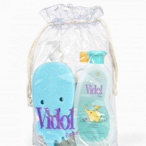 Vidol Set De Baño Para Bebéx4 Un Shampoo+polvo+ Colonia+espo alt