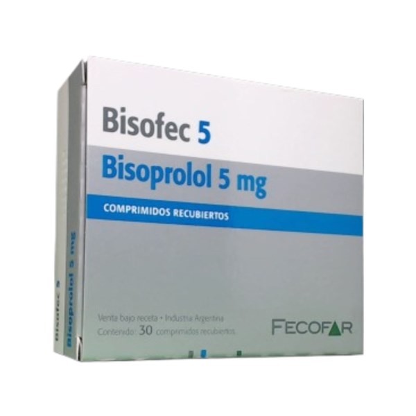 Fecofar Bisofec Bisoprolol 5 Mg x 30 Comp #1