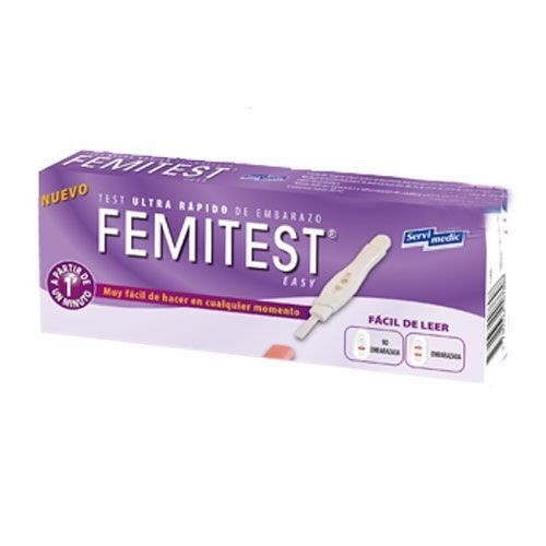 TEST DE EMBARAZO FEMITEST EASY 1 MINUTO #1
