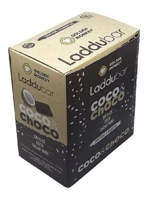 12 Barritas Veganas Coco & Choco S/Tacc S/Azucar Laddubar Dw #1