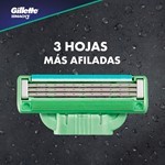 Gillette Cartuchos Para Afeitas 3 mach Sensitive (2 Unidades) #7