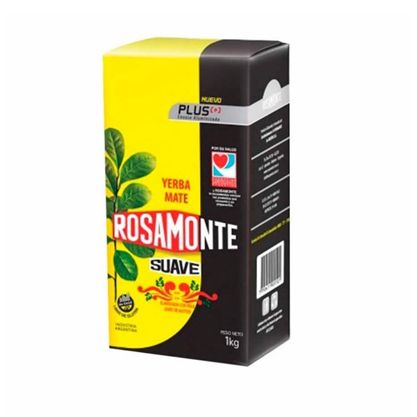 Yerba Mate Rosamonte Suave 1 Kg. #1