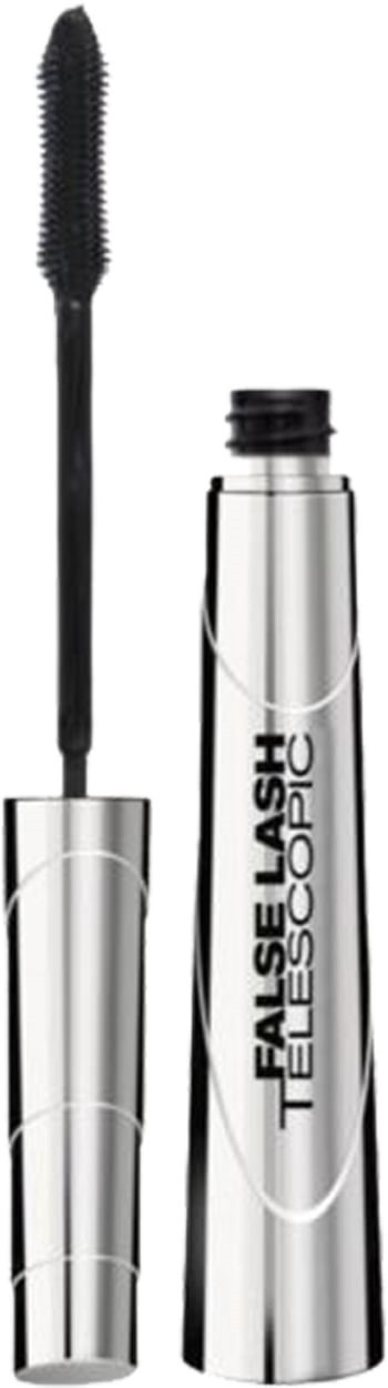 Máscara de Pestañas L'oréal París False Lash Telescopic x 9,6 ml Black #1