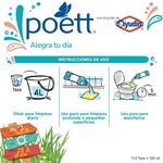 Limpiador Desinfectante De Pisos Poett Alegra Tu Día 1.8 L #5