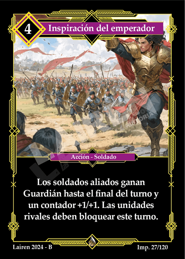 027 Inspiracion Del Emperador - Coste 4 #1