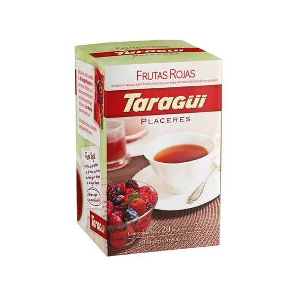 Té Taragui  Frutas Rojas 20 Saquitos #1