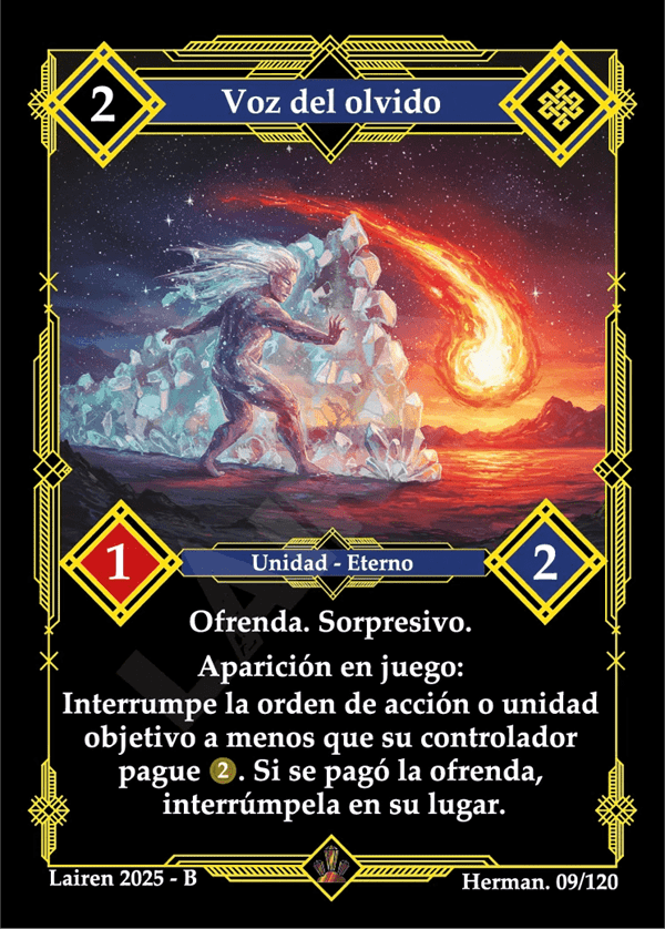 009 Voz Del Olvido - Coste 2 #1