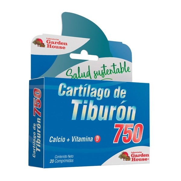 Garden House Cartílago de Tiburón (20 Comprimidos) alt