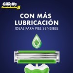 Máquinas Para Afeitar Gillette Prestobarba3 Sensitive Desechables x 2 un #10