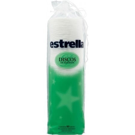 Estrella Discos de Algodón (80 Un) alt