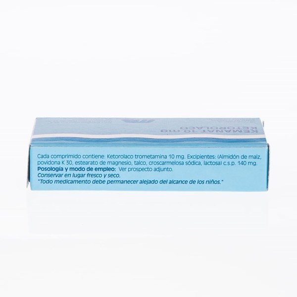 Aspen Pharma Kemanat Ketorolac 10 Mg x 10 Comp alt
