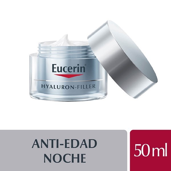 Eucerin Crema Antiarrugas de Noche Hyaluron-Filler Para Todo Tipo de Piel 50 ml #1