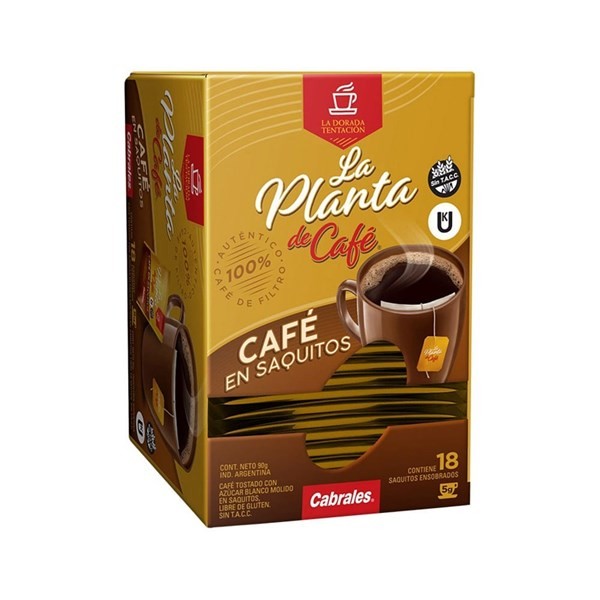 Cabrales Café La Planta de Café 18 Saquitos 5 xg #1
