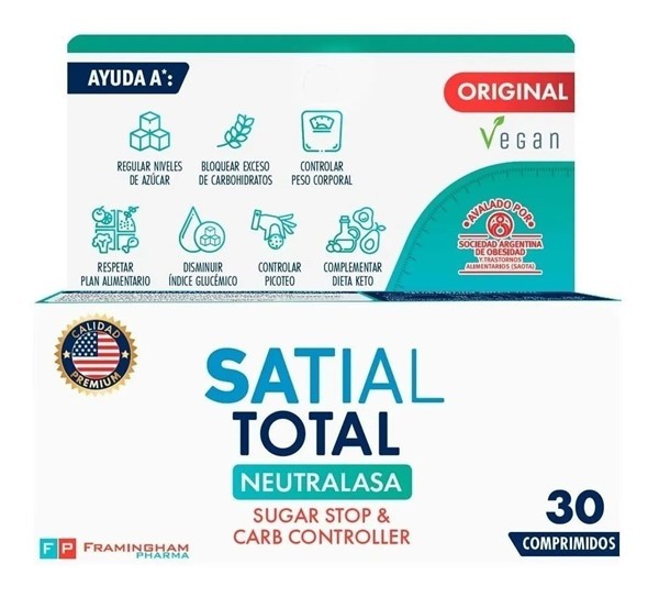 Satial Total 30 comprimidos