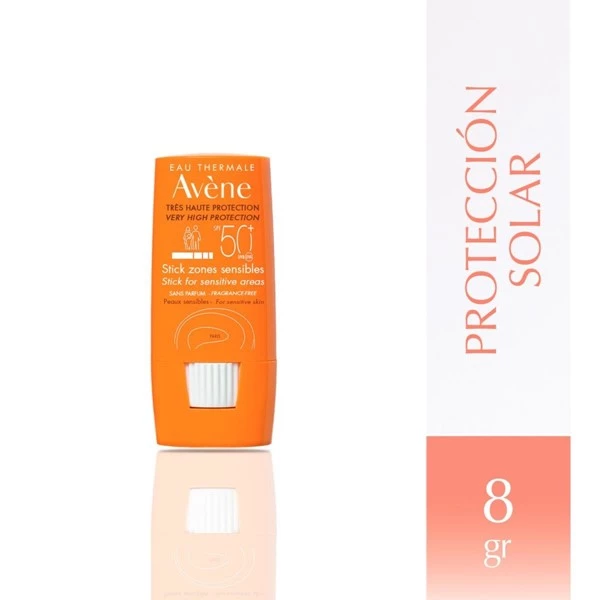 Avene Protector Solar Stick Spf50+ Zonas Sensible 8 gr