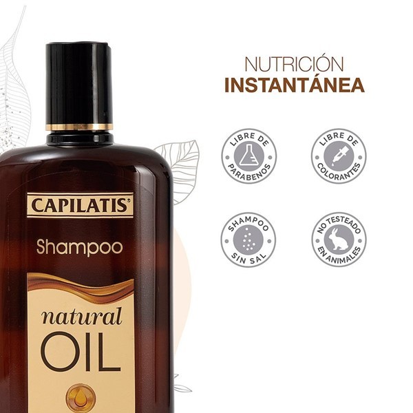 Capilatis Shampoo Natural Oil 420 Ml alt