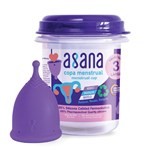 Asana Copa Menstrual Talle 3 + Frasco Contenedor #1