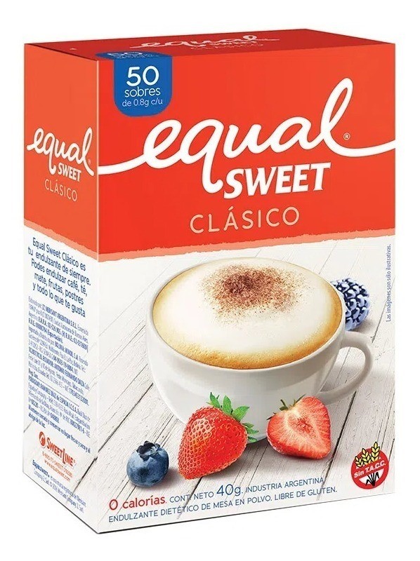 Equal Sweet Edulcorante Caja 50 Sobres Polvo
