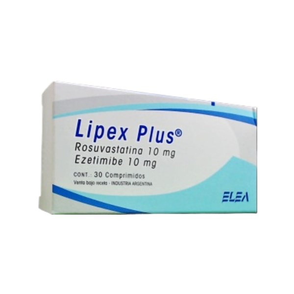 Elea Lipex Plus Rosuvastatina + Ezetimibe 10 / 10 Mg x 30 Comp #1