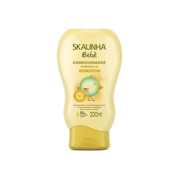 Skalinha Acondicionador Bebe Glicerina Camomila 200 ml