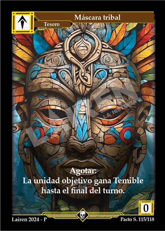 115 Mascara Tribal #1